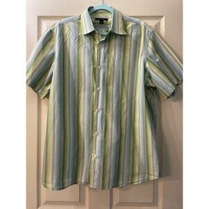 Banana Republic Button Up Short Sleeve Shirt XL